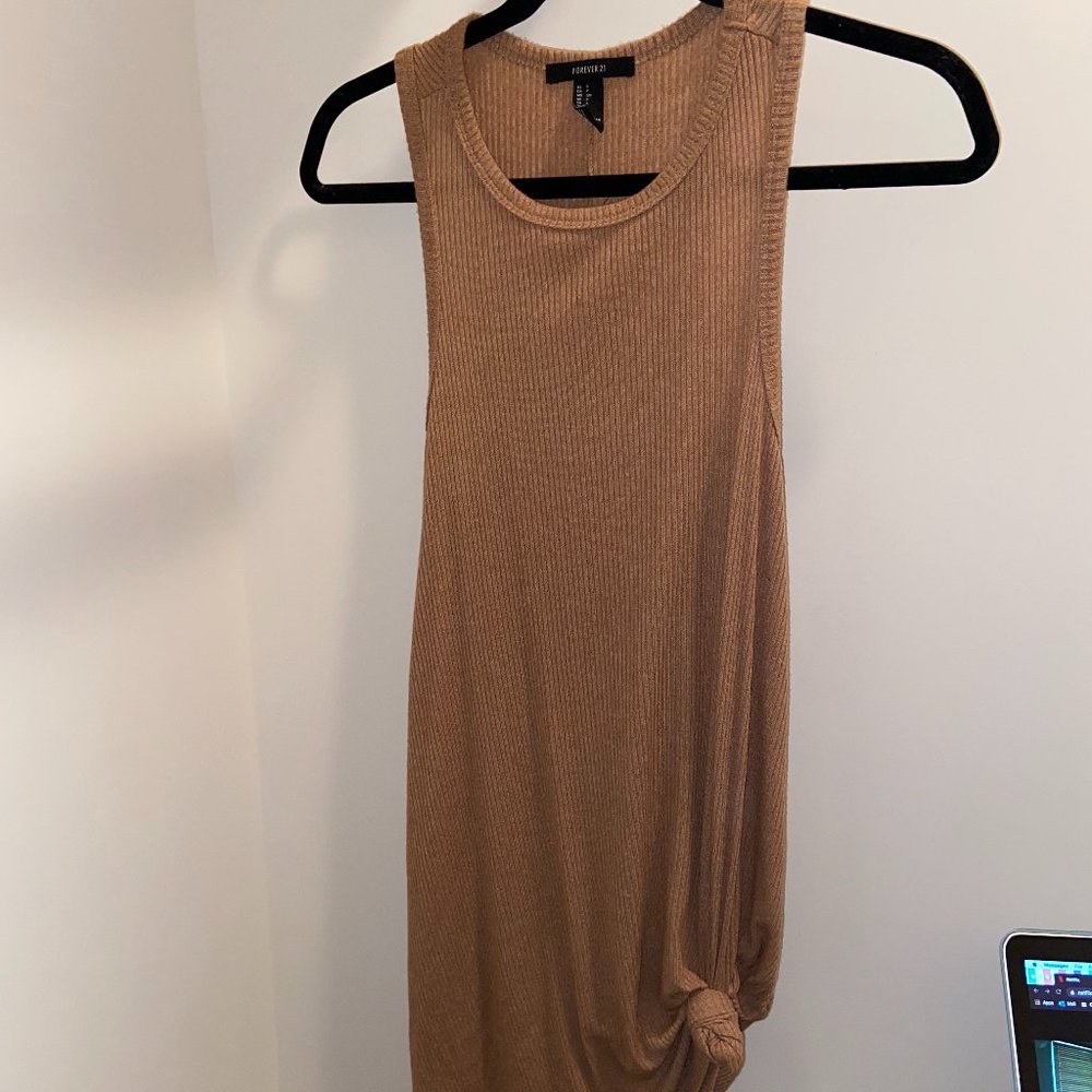 Camel Tank Dress
